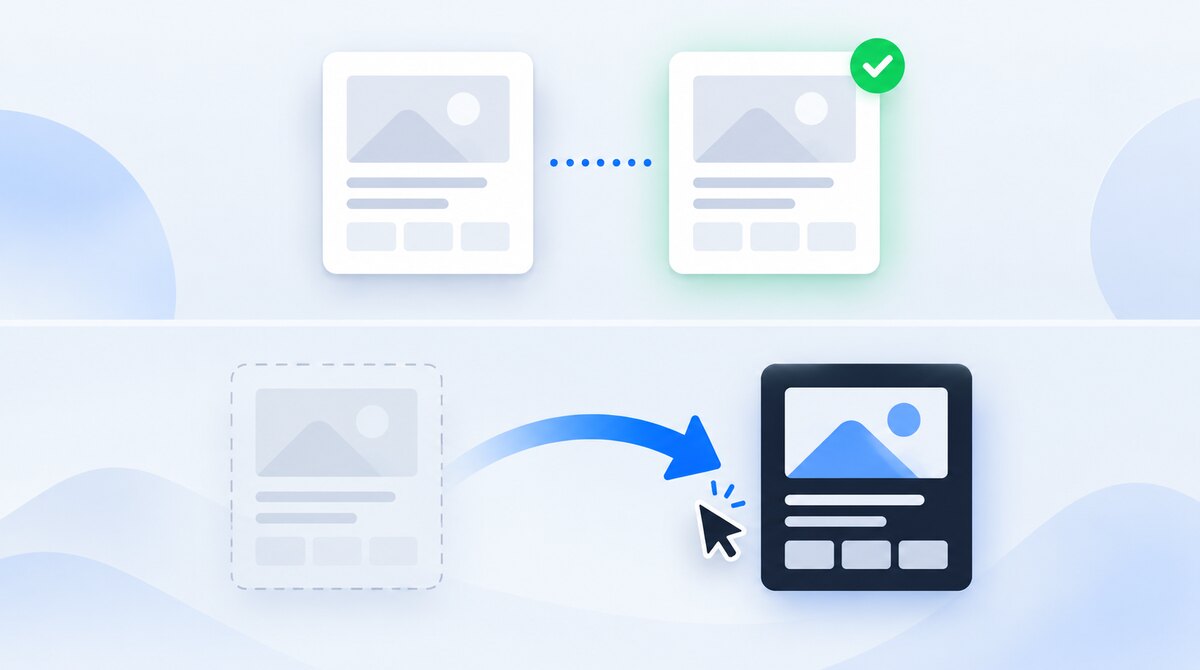Two URL choices: keep alternate pages available or redirect visitors to a new destination